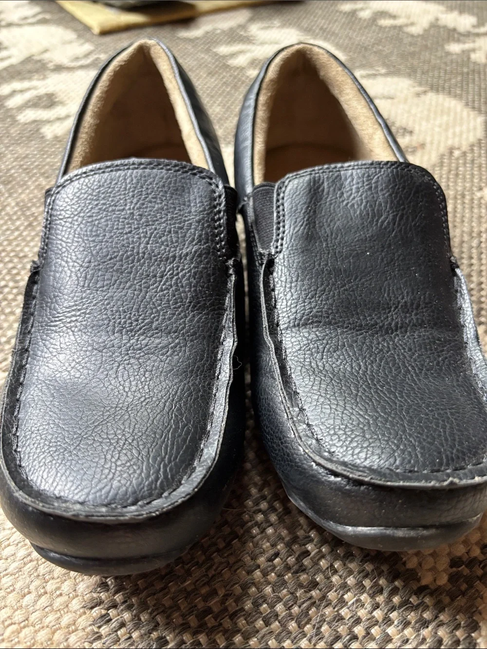 Children’s Place Black Slip On Loafers